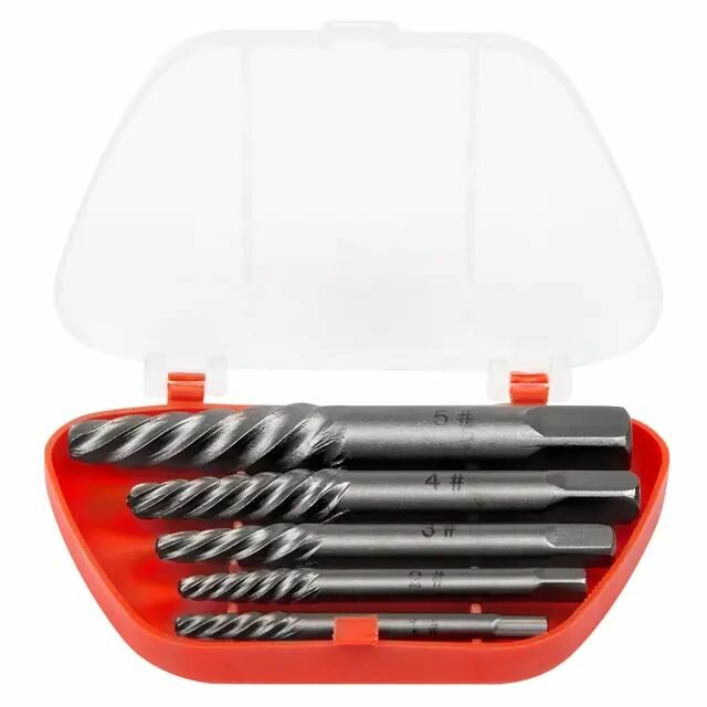 Набор экстракторов для шурупов № 1 KRANZ — фото 1