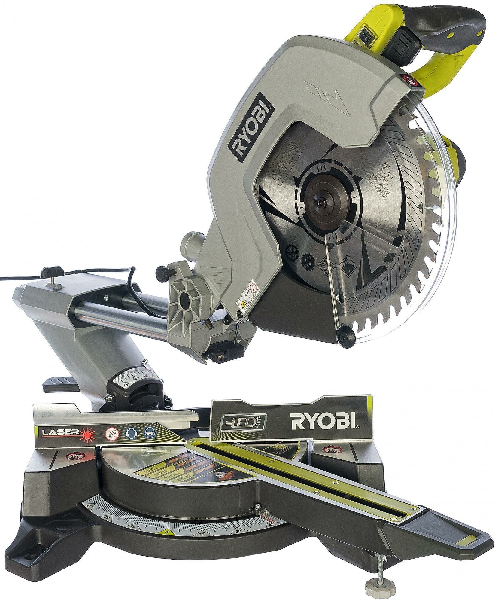 Торцовочная пила RYOBI EMS305RG 5133002861 лазерная подсветка