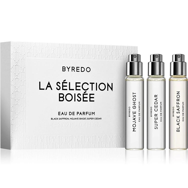 BYREDO La Sélection Boisée (Mojave, S.Cedar, Black Saffron) - Набор парфюмерной воды унисекс 3 шт по 12 мл
