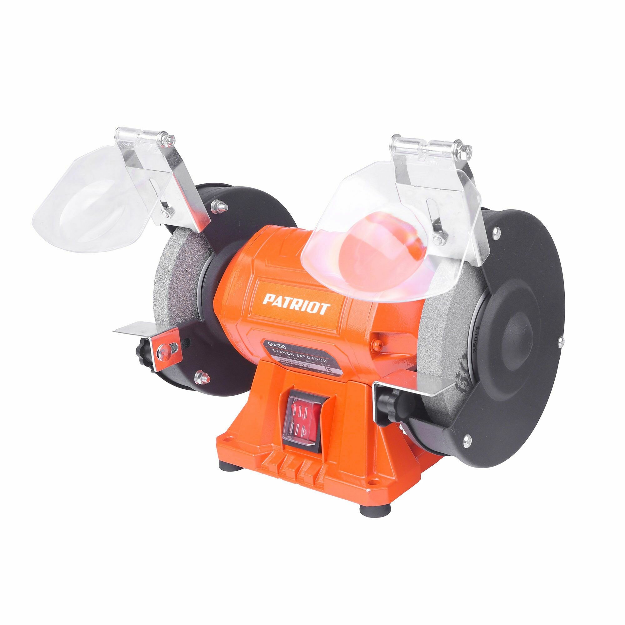 Станок заточной PATRIOT Expert GM 150 250Вт 2980об/мин 150мм диск A36/A60 зерн посадочный 12.7м