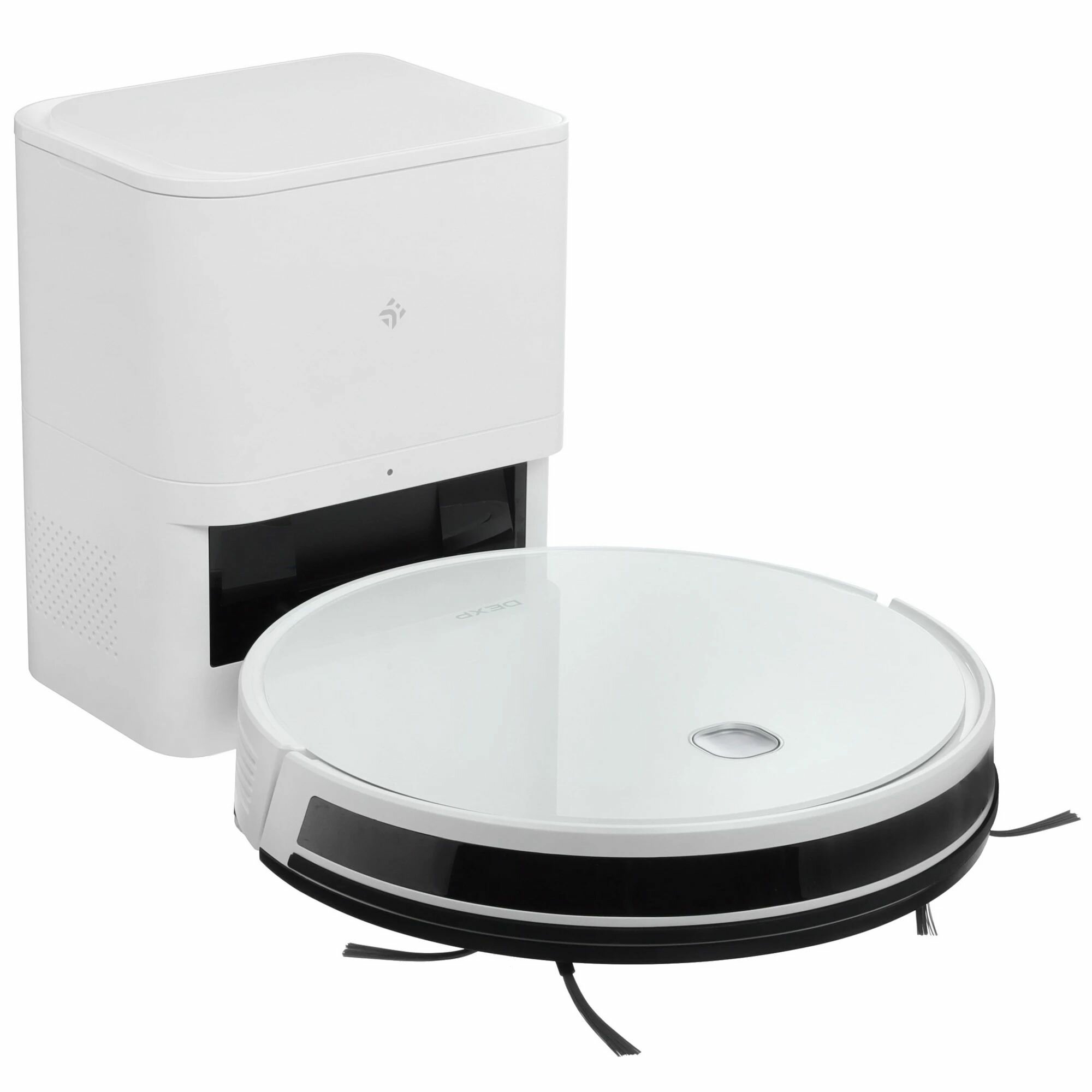 Робот-пылесос DEXP MC-700, белый, с пультом ДУ, сухой и влажной уборки