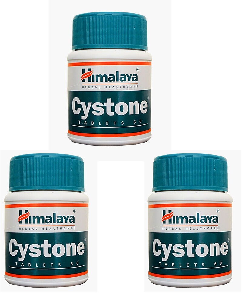 Таблетки Цистон Хималая Cystone Himalaya против цистита мочекаменной болезни и инфекций 3х60 таб
