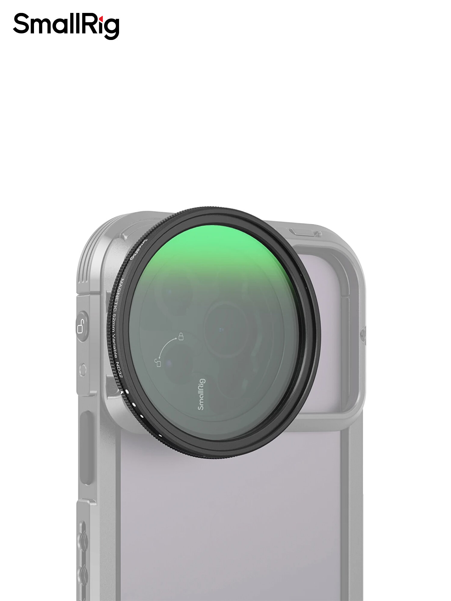 Светофильтр SmallRig MagEase Magnetic ND2-32 (1-5 Stop) 52мм 4215