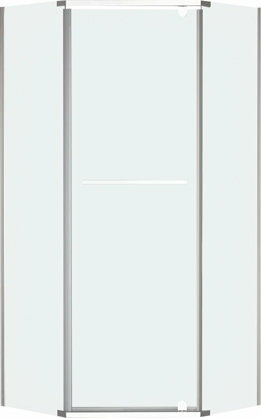 Душевой уголок RGW Passage PA-82 без поддона стеклянный 90x90 с распашными дверями пятиугольный немецкий