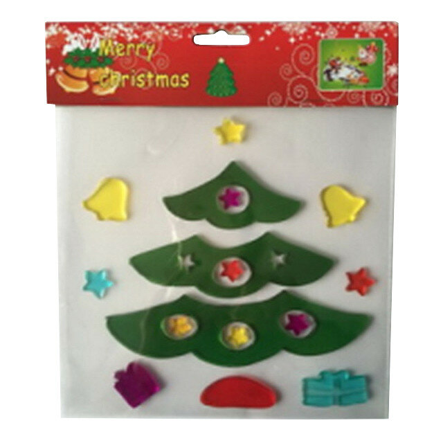 Наклейка на окно новогодняя MAXIJOY 