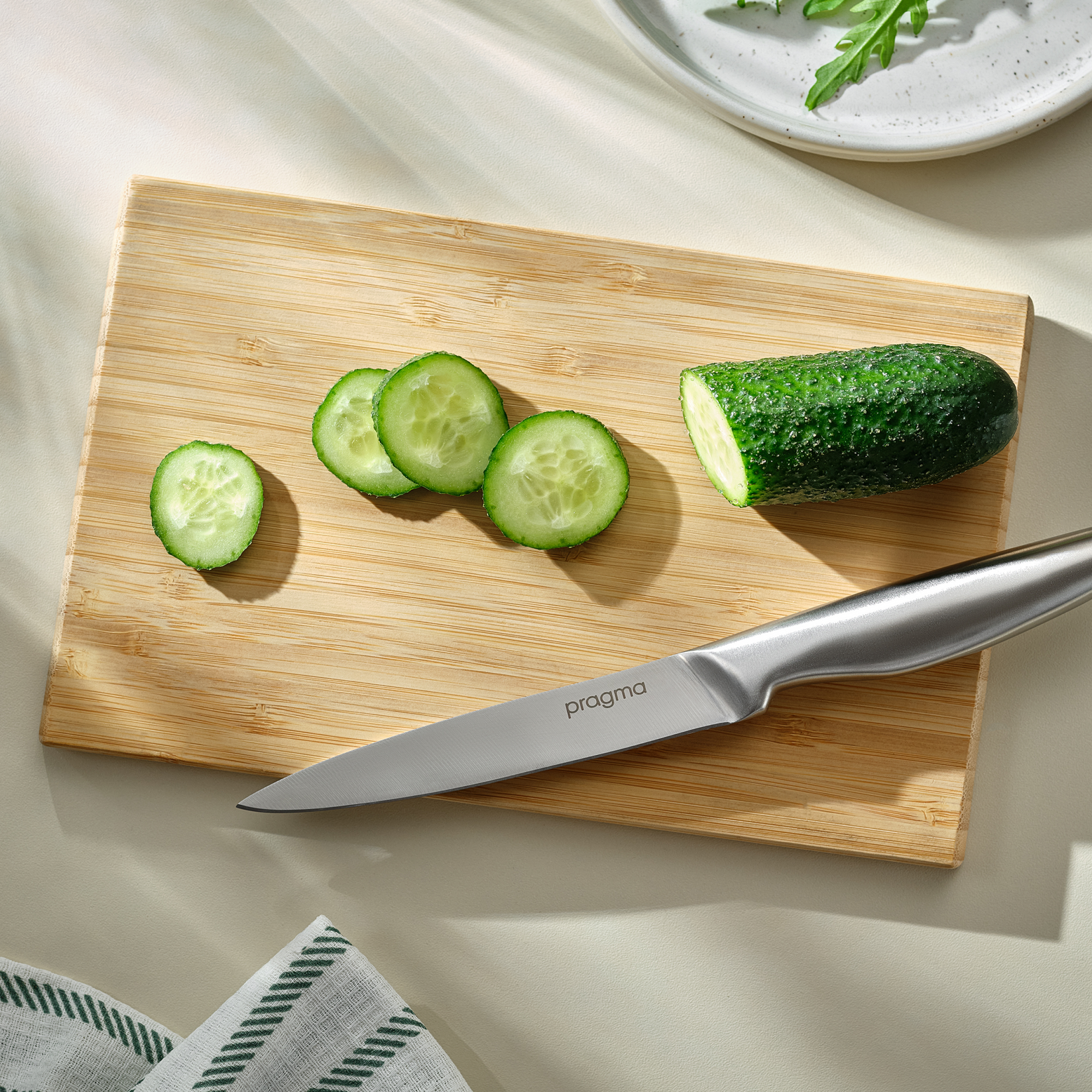 Картинки Деревянная разделочная доска Pragma Litop 24х15 см, натуральный бамбук