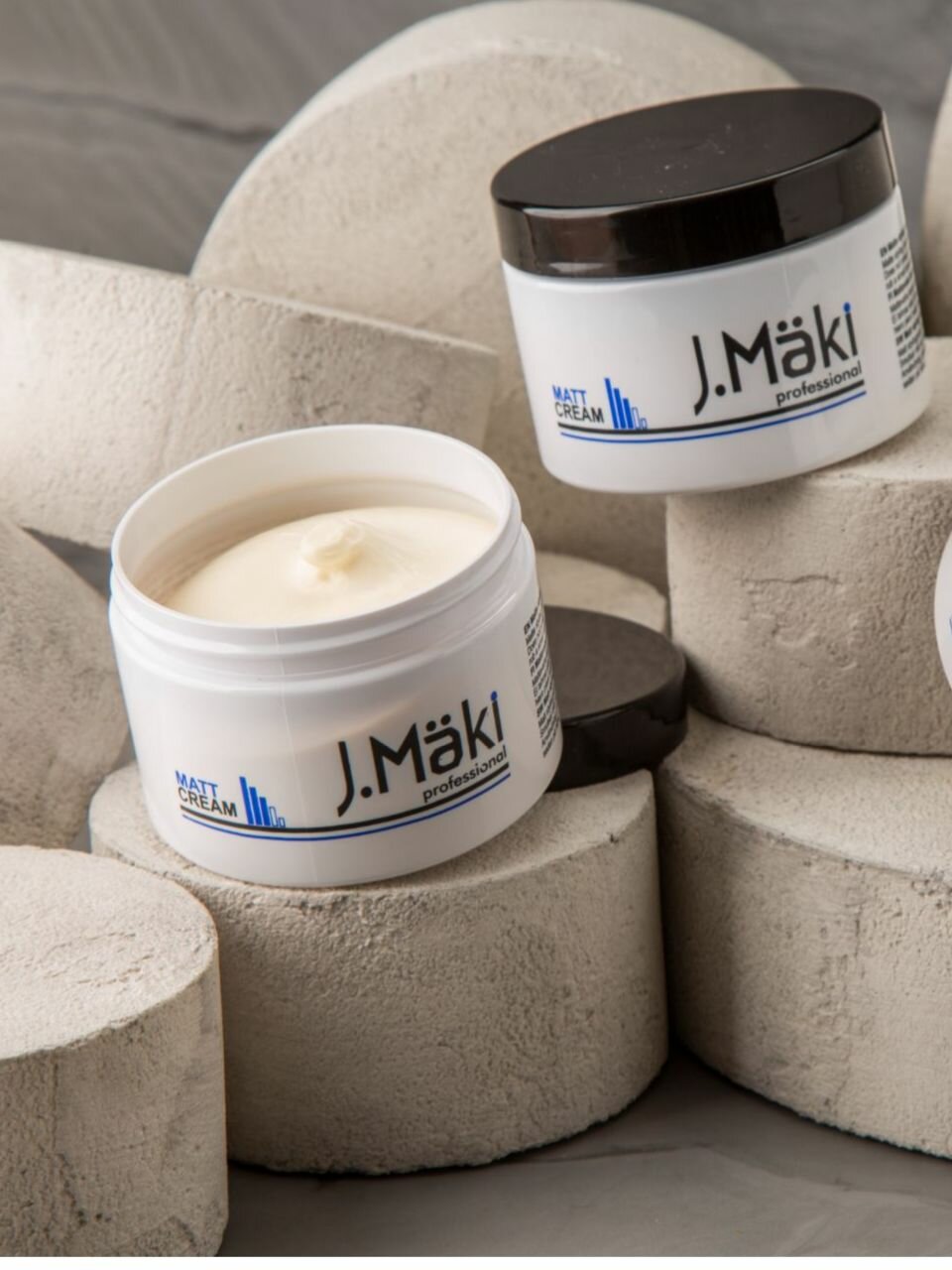 J.Maki Матирующий крем для укладки волос 135 мл — фото 1