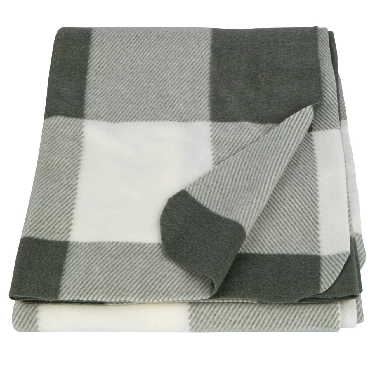 Плед Ardenza Windsor 130x170 см флис  цвет зеленый