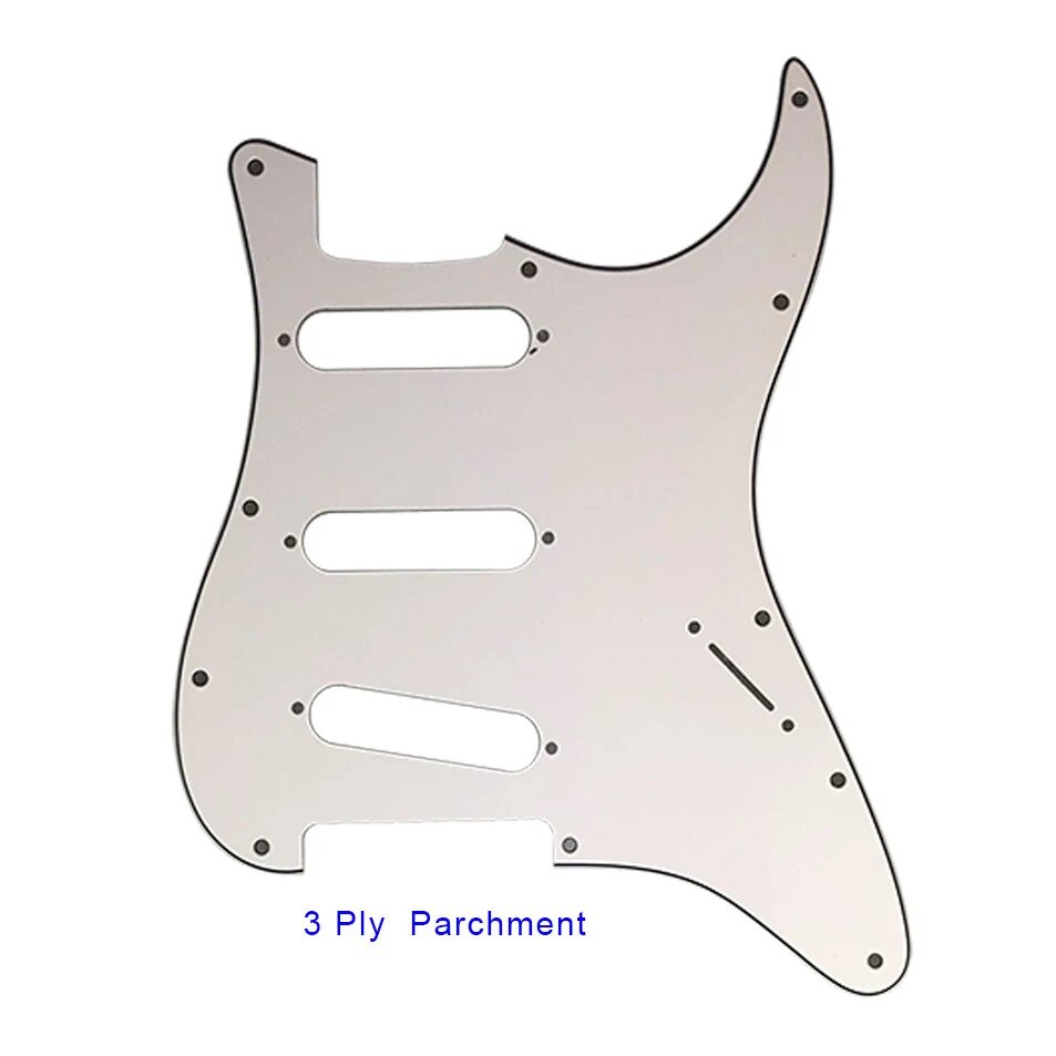 Pleroo Custom 11 гитарная накладка для Stratocaster