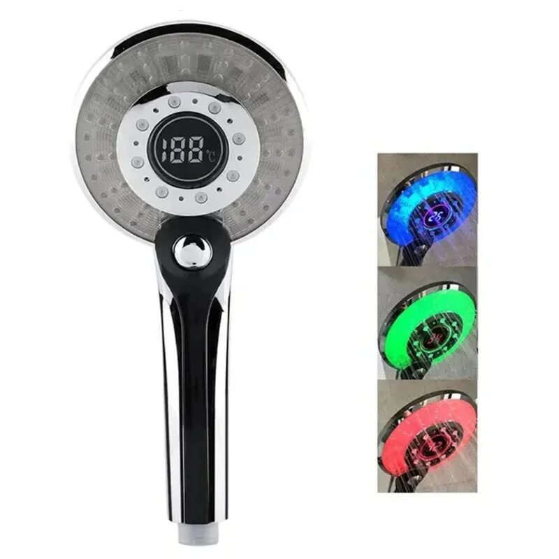 Светодиодная душевая лейка SilverCrest 3 режима