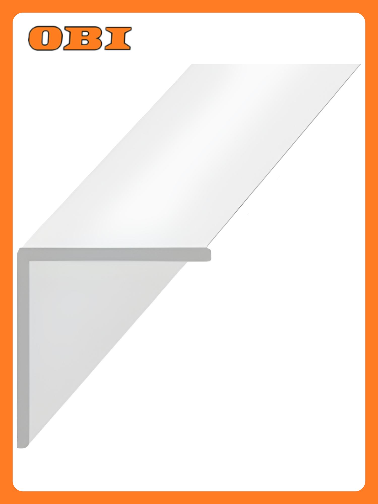 Уголок ПВХ Stella 20х20х2700мм белый (50шт)