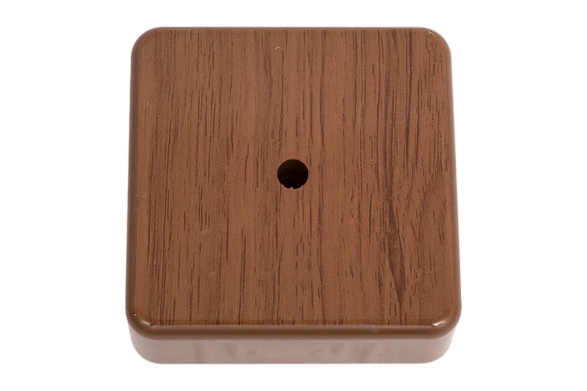 Распаячная коробка IEK км41216-05 о/п 75x75x28мм дуб(6к/6мм2) UKO10-075-075-028-K24