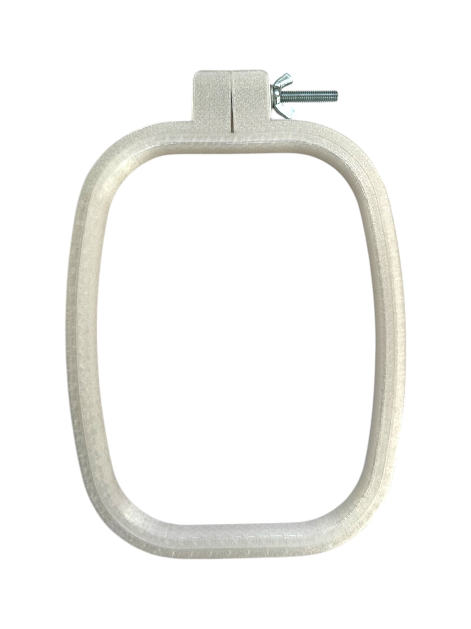 Пяльцы для вышивки Nitka Hoop, серия Classic, белый, 15*20 см, прямоугольные