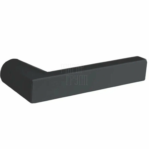 Дверная ручка на мини розетке Verum Nuda BAAR черный