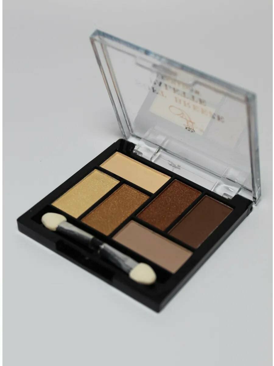 Тени для век FFleur "Soft Breeze Palette" EP06, 6 тонов с аппликатором, 6,5 г, оттенок 2 — фото 1