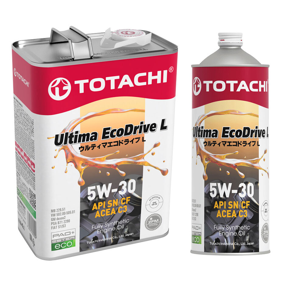 TOTACHI 5W-30 Масло моторное, Синтетическое, 5 л