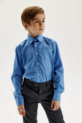Изображение товара Школьная рубашка прямого кроя