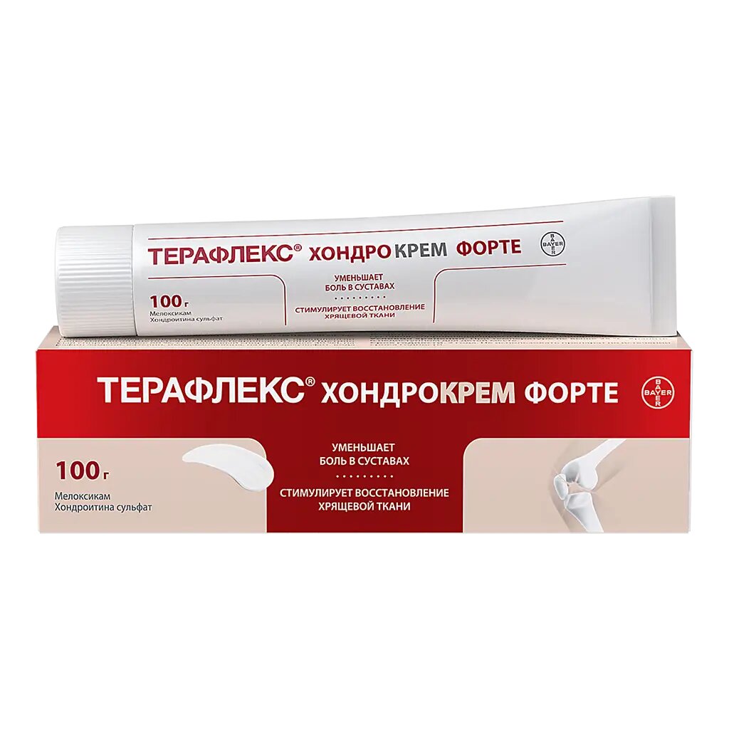 Терафлекс Хондрокрем Форте крем для наружного применения 15 100 г 1 шт