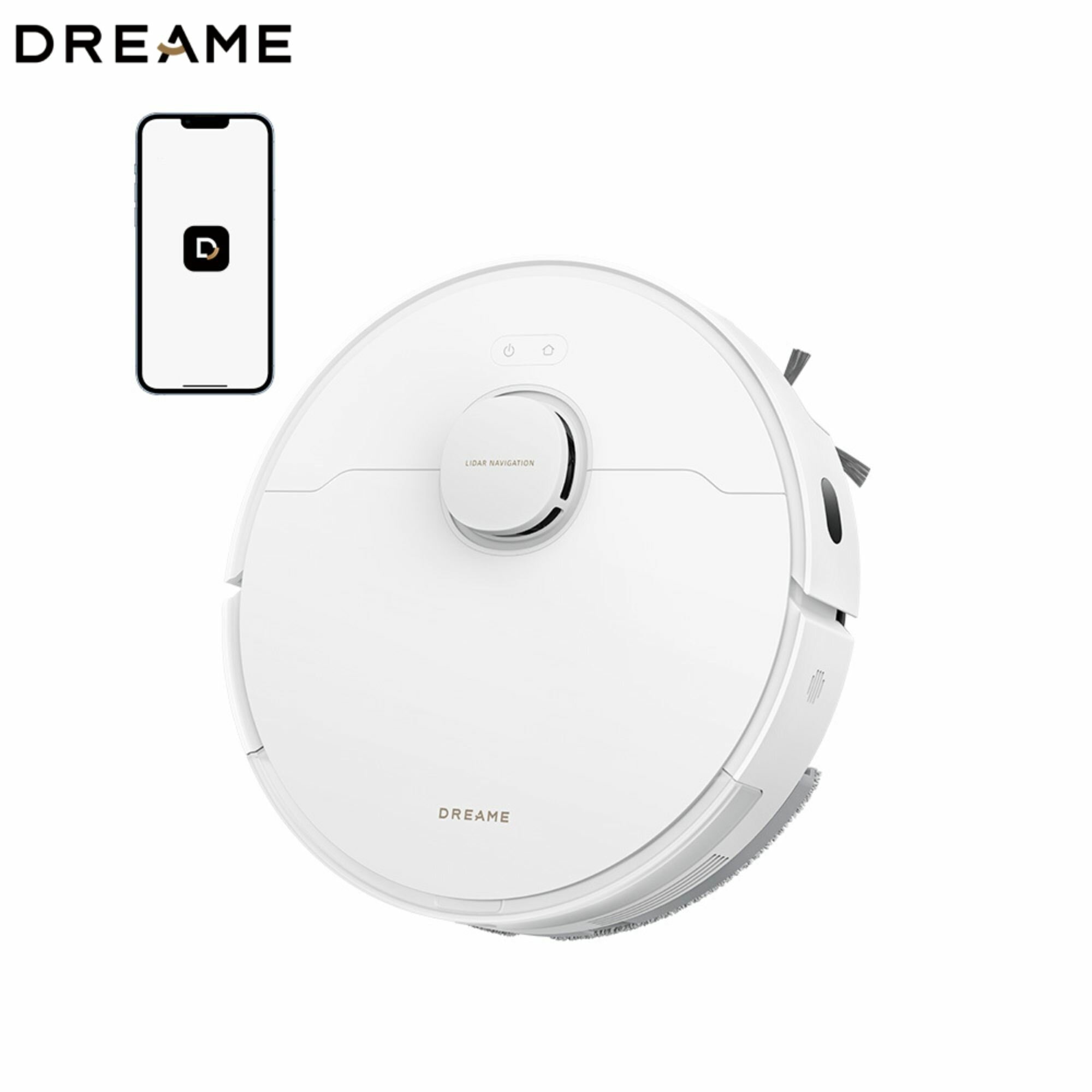 Dreame D20Pro — робот-пылесос с мощностью всасывания 13000 Па и аккумулятором 5200 мА·ч
