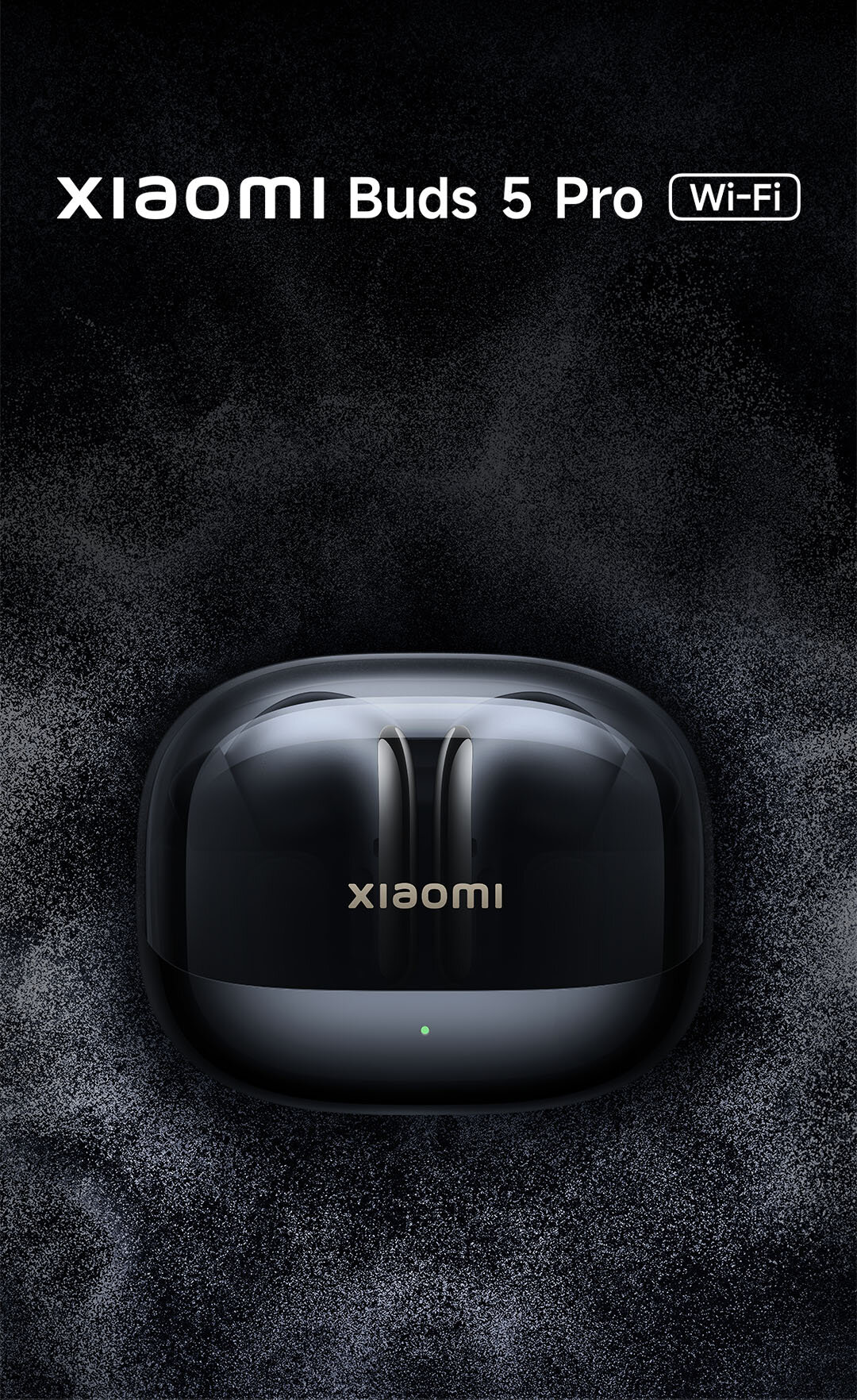 Беспроводные наушники Xiaomi Buds 5 Pro, с Wi-Fi и функцией шумоподавления, чёрные