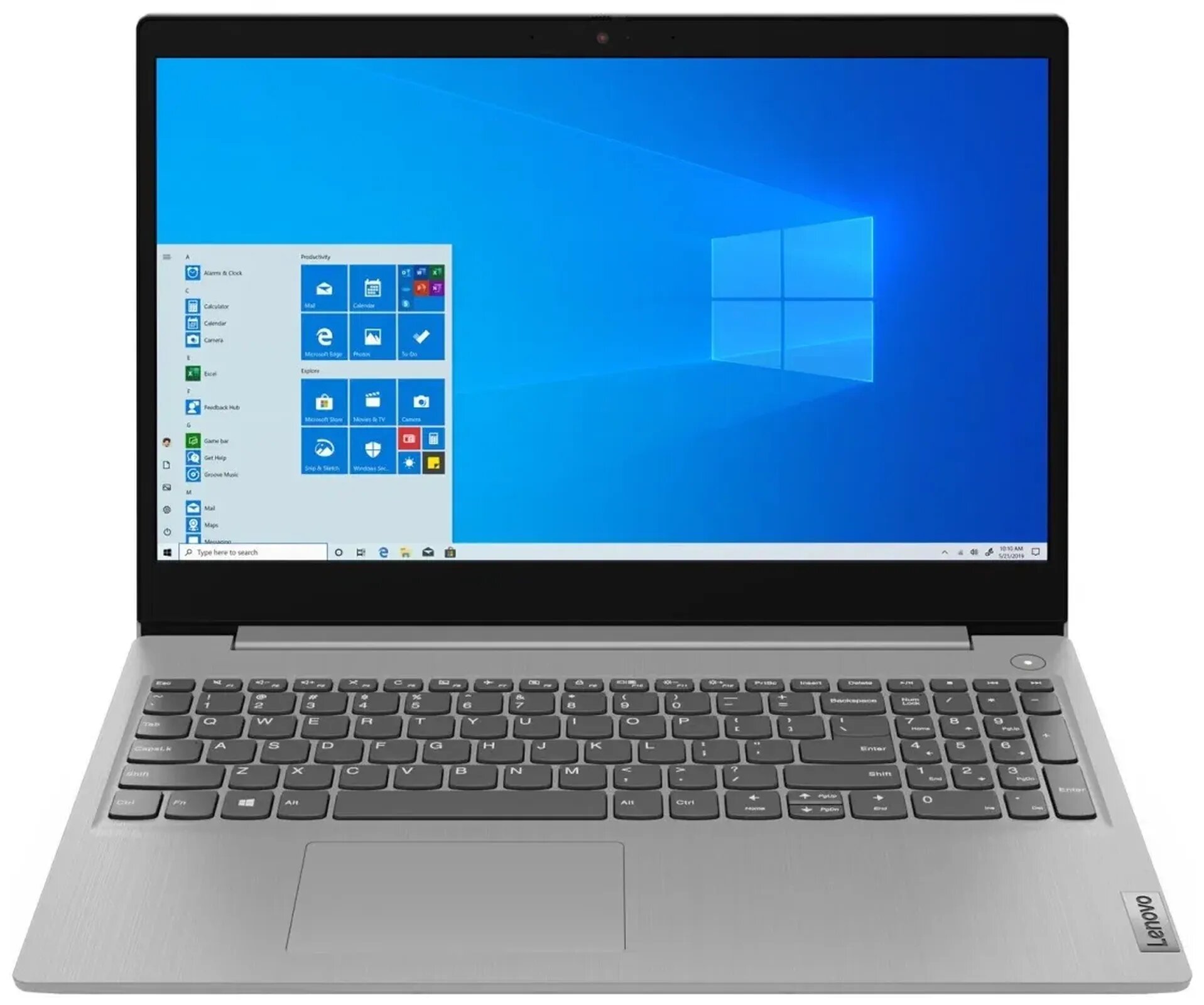 Ноутбук Lenovo V15 IGL (82C300INAK) / Сeleron N4020 / 4GB / SSD 256GB / 15.6", серый