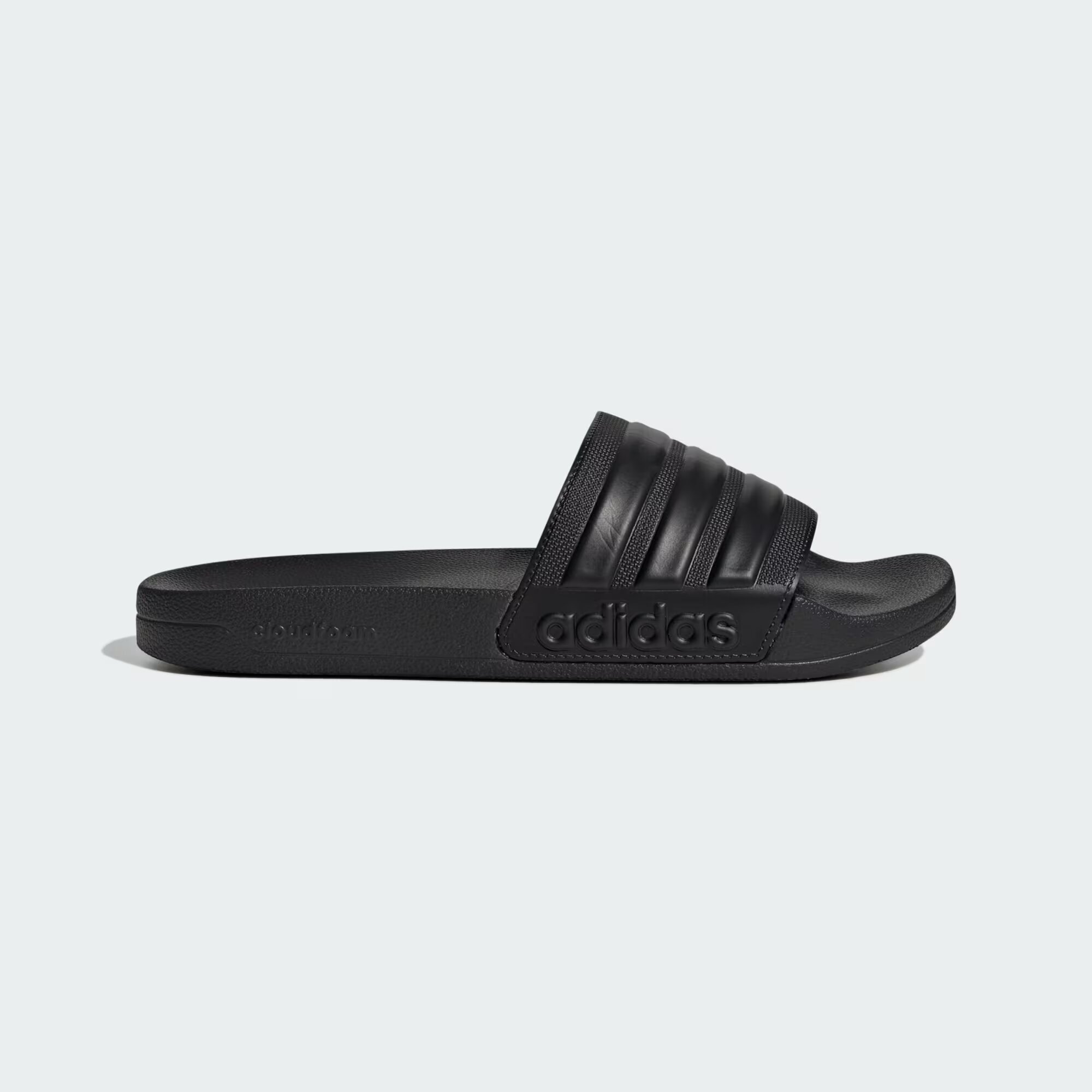 Шлёпанцы adidas, размер 40EU, черный