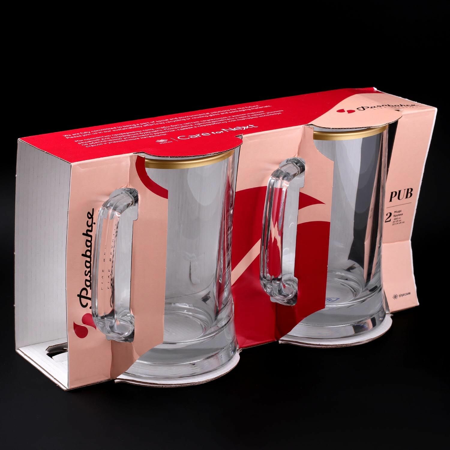 Набор 2-х кружек для пива 500мл — фото 1