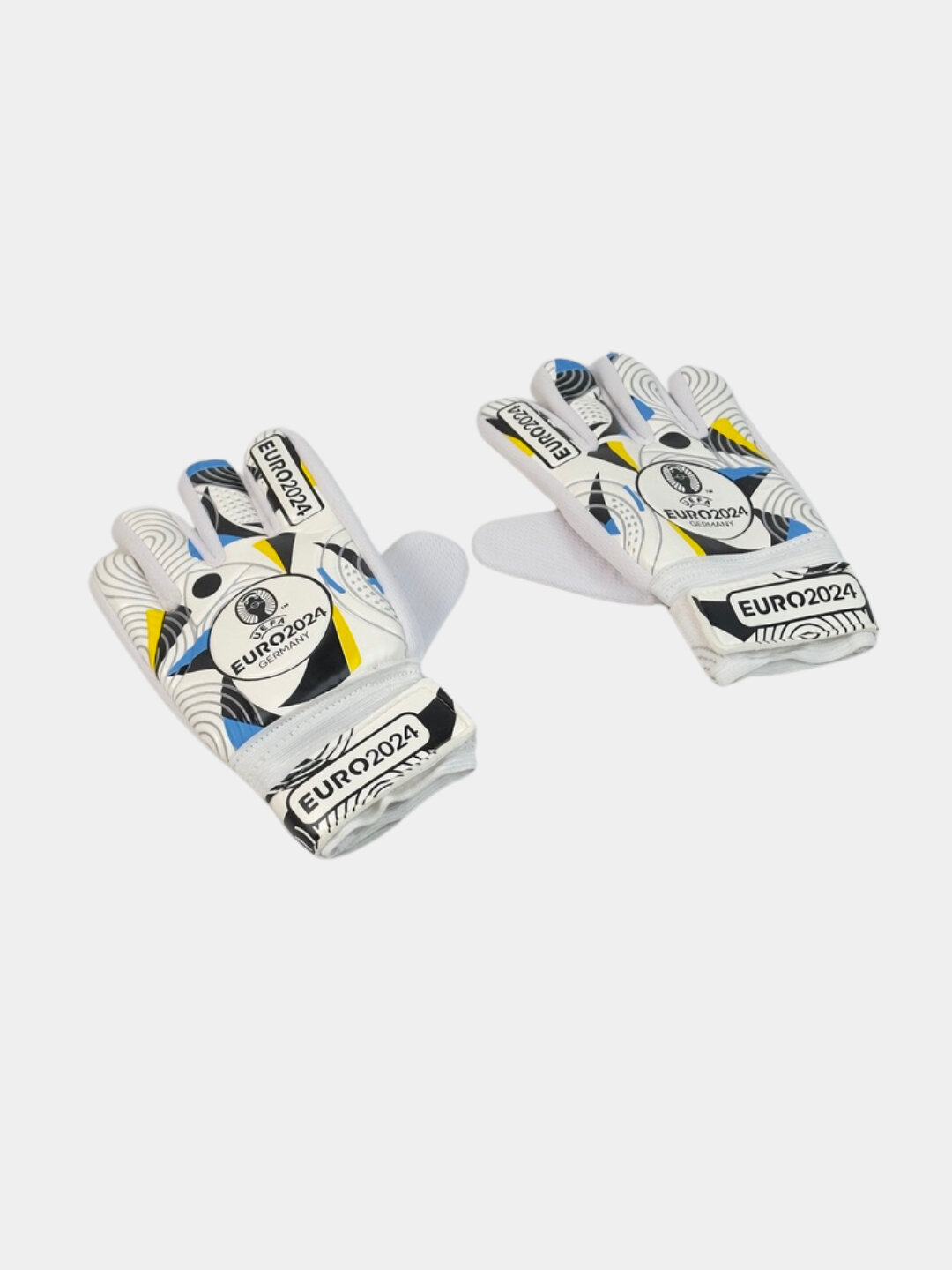 Перчатки вратарские ЕВРО-2024, профессиональные, в размерах от 4 до 11 унций