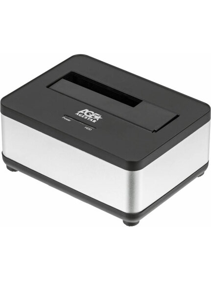 Док-станция для HDD AgeStar 3UBT7 SATA III серебристый