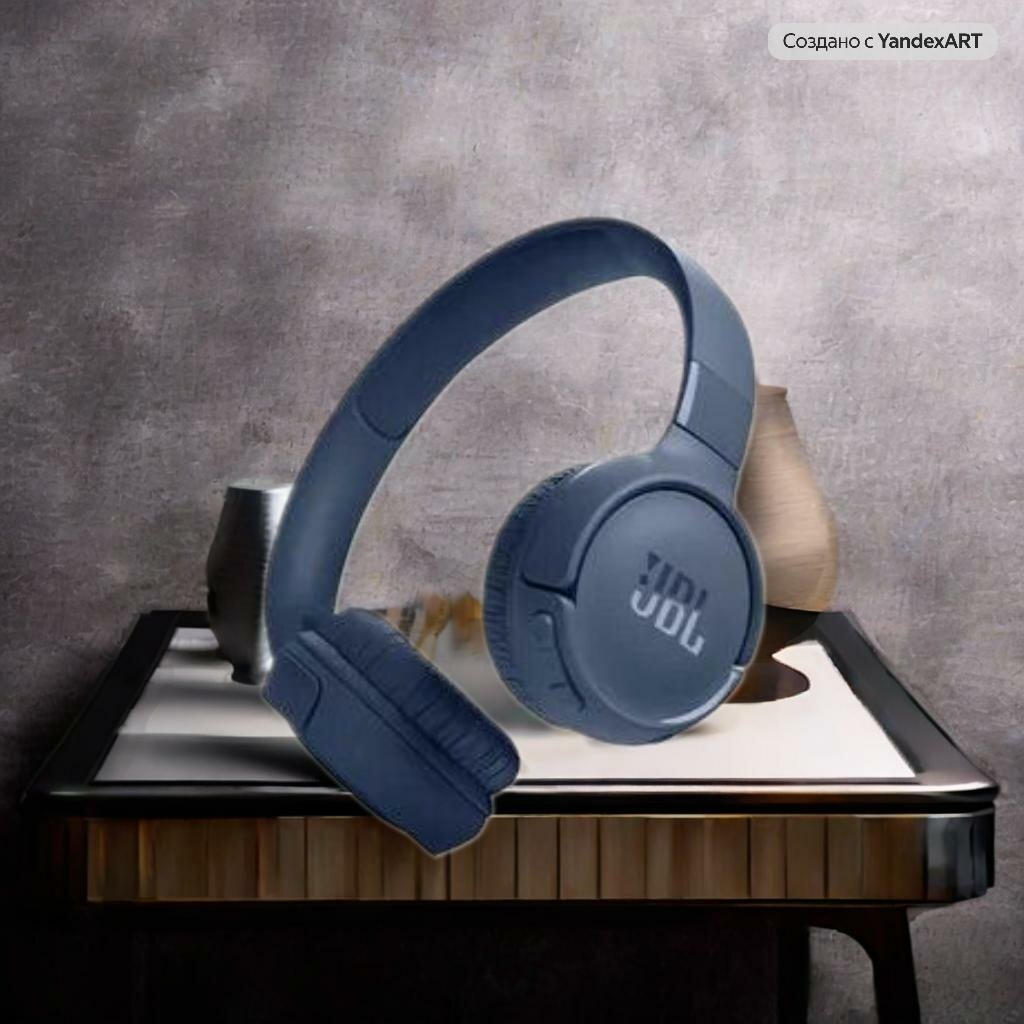 Наушники JBL Tune 520BT, беспроводные, накладные, 57 ч работы, RGB-подсветка