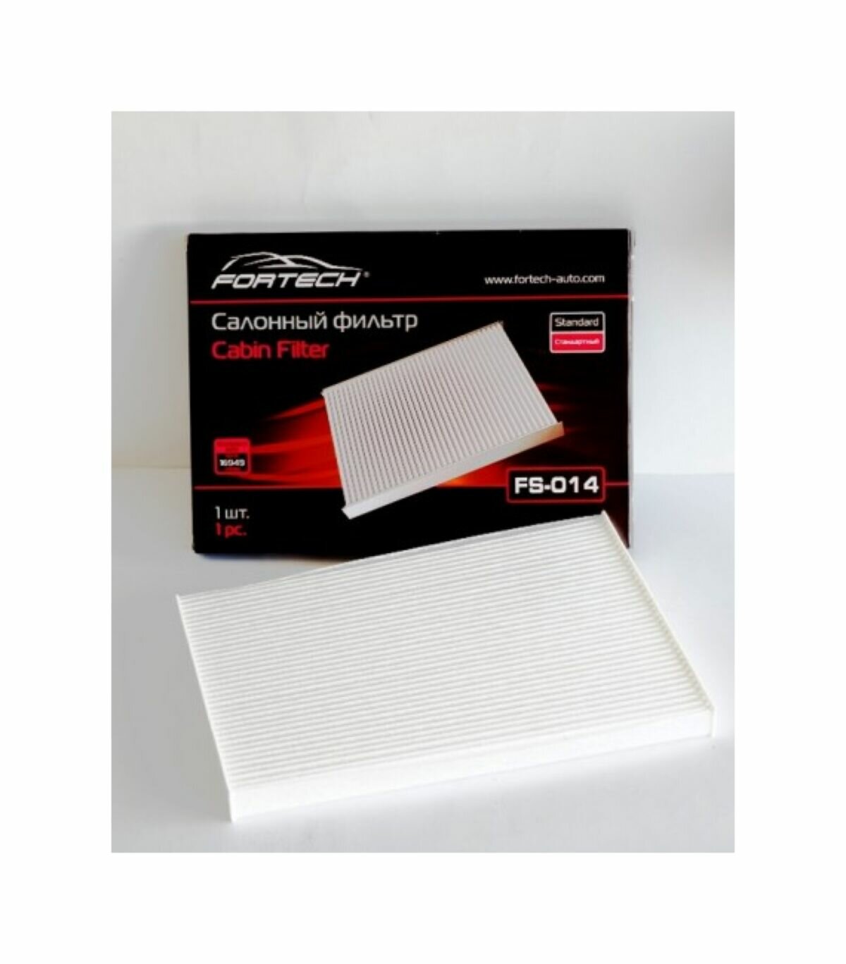 Фильтр Салона Nissan Qashqai J10, X-Trail T31 07>(Fortech Fs014) — фото 1