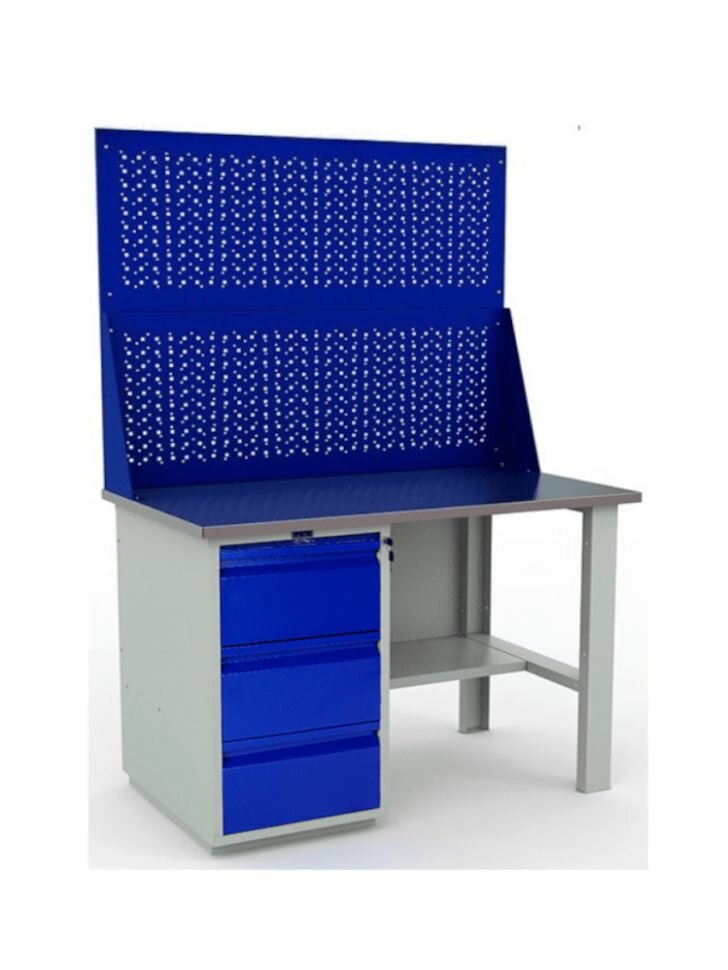 Верстак слесарный Практик Profi WT120. WD3/WF1.020