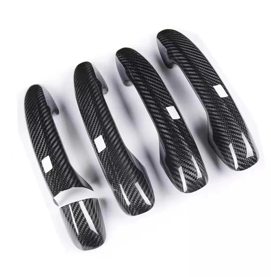 Крышка дверной ручки Mercedes W222 carbon 4 sensor