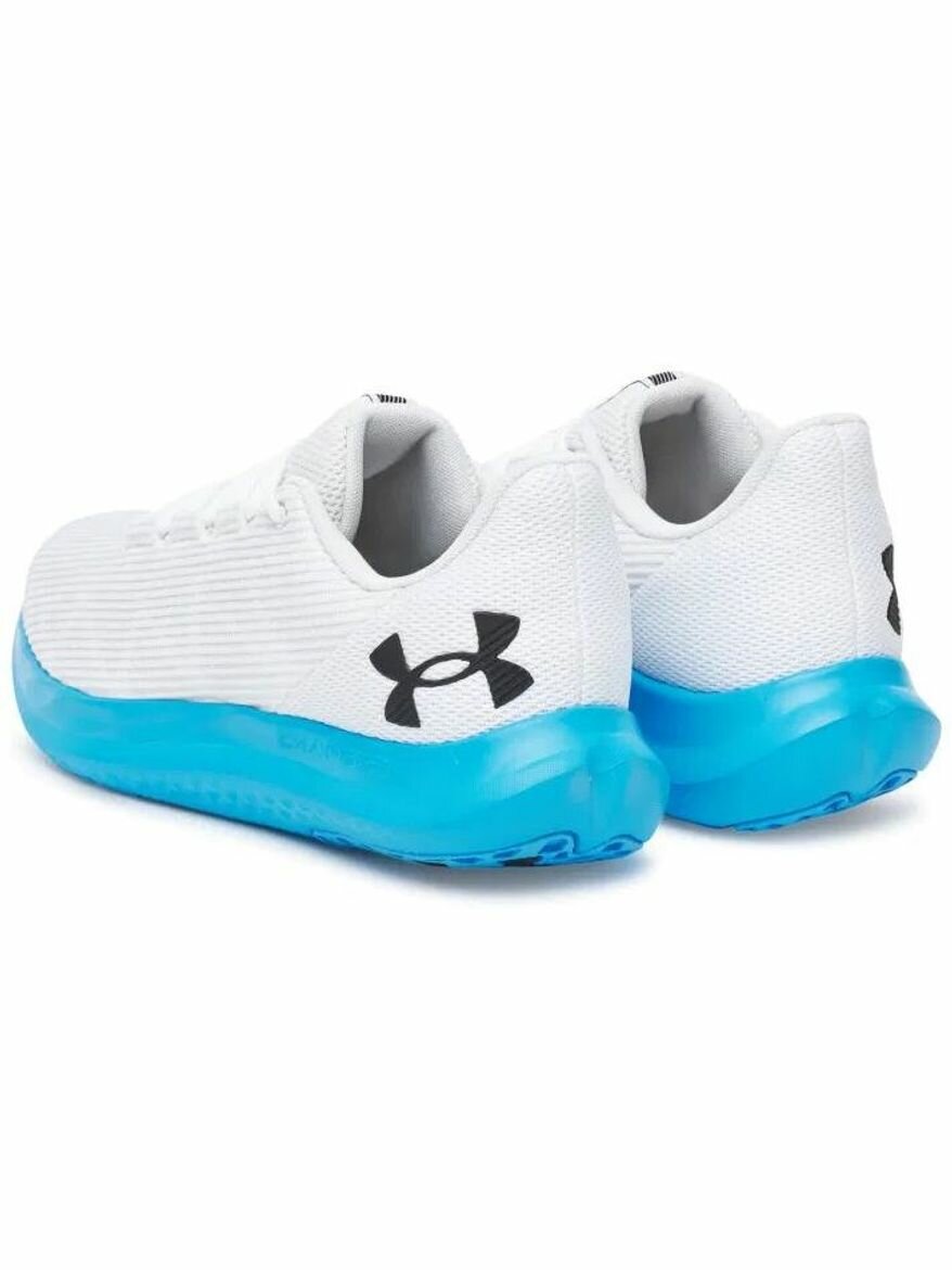 Кроссовки Under Armour Charged Speed Swift, полнота F, размер 9,5 US, белый/голубой — фото 1