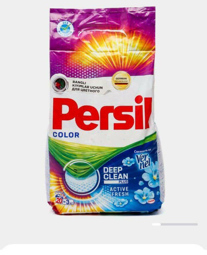 Стиральный порошок Persil Весенняя свежесть, для цветных тканей, эффект сохранения цвета, 3кг