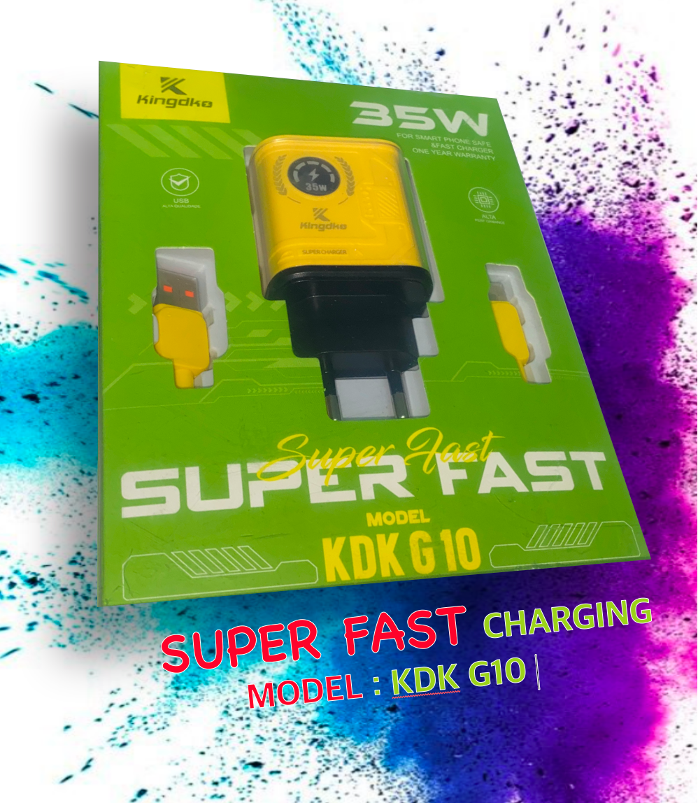 Kingdko 35W Super Fast Charge Type-C сверхбыстрое зарядное устройство, модель KDK G10