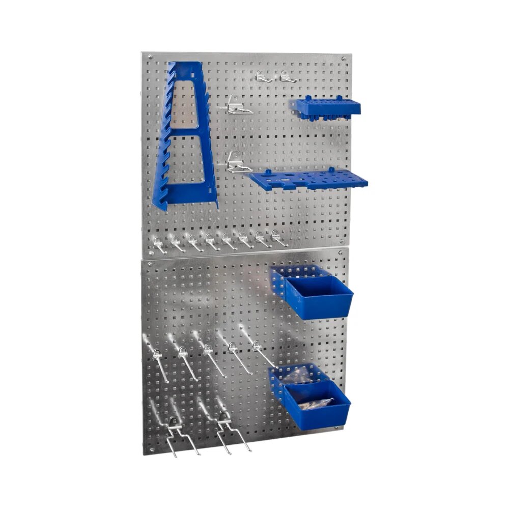 IMPLAST Набор с метал. перфопанелями для хранения инструмента 26 предметов PB K26