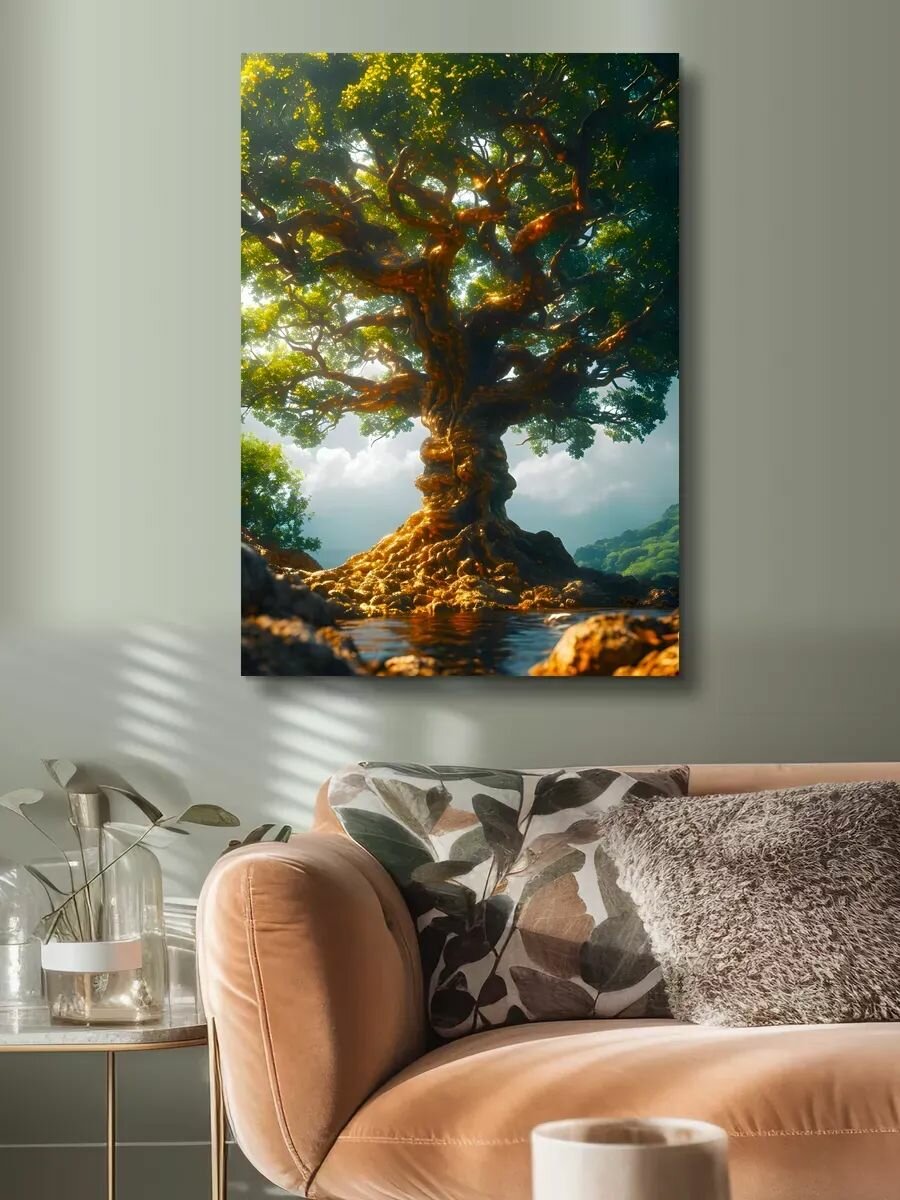 Картина на стену "Богатство" 30х40см 1шт.