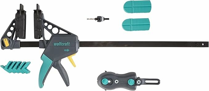 Монтажная струбцина для террасы набор для настила Wolfcraft 6988015