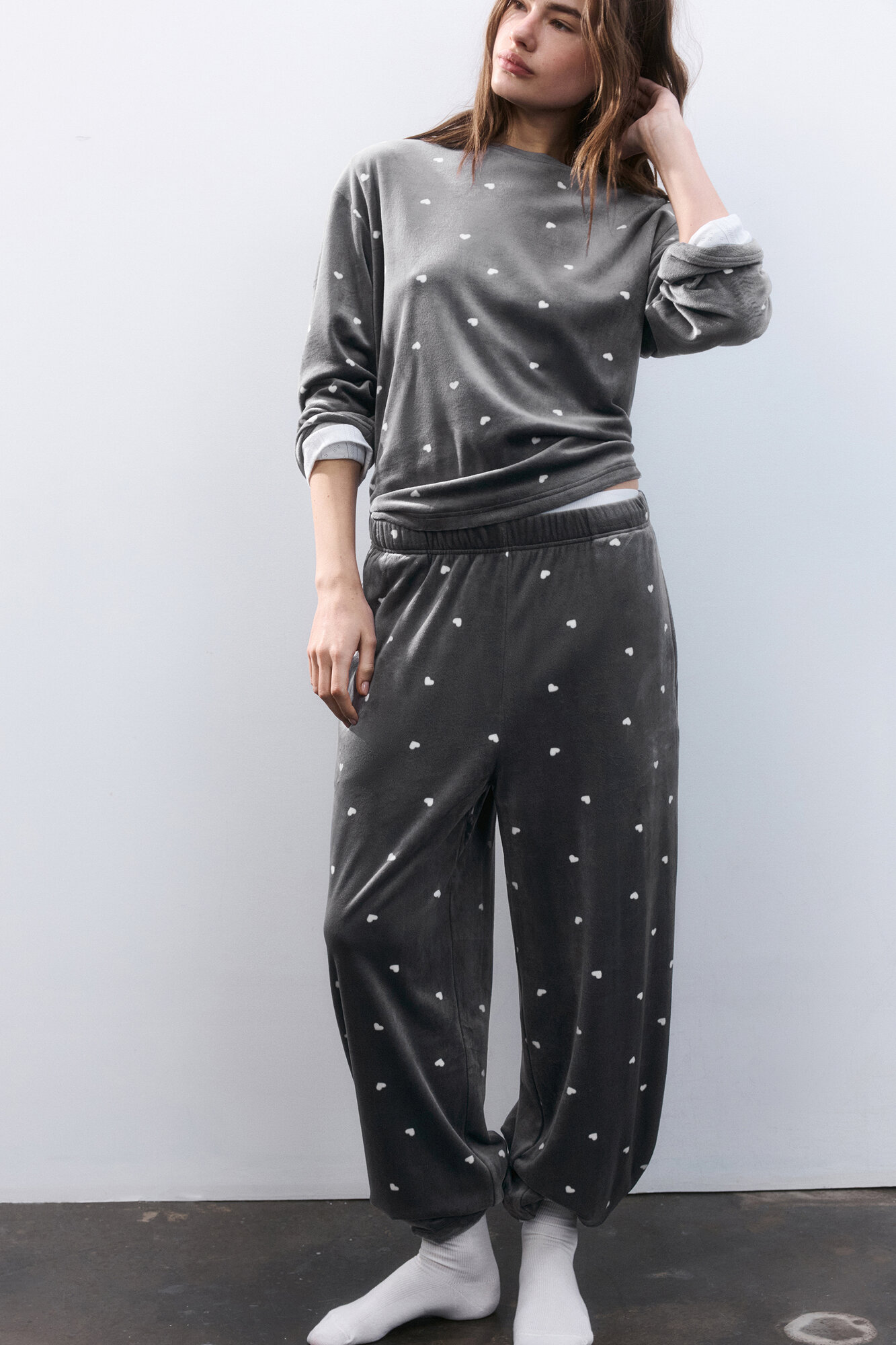 Брюки Befree Home, размер XS, бежевый