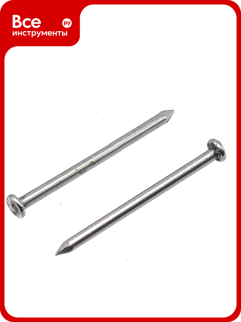 Строительные гвозди BOWT без покрытия 1.2x20 мм 2000 шт. G02607