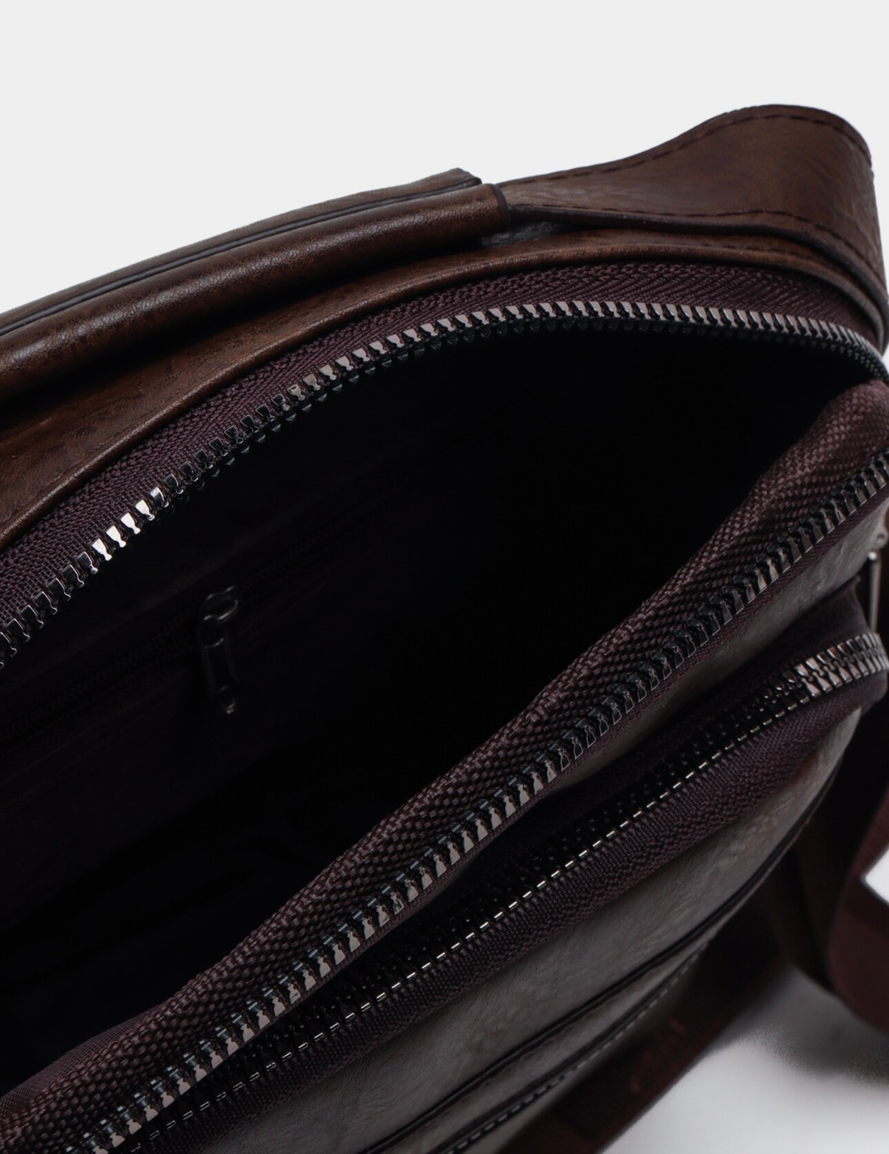 Сумка барсетка , фактура гладкая, коринчевый — фото 1