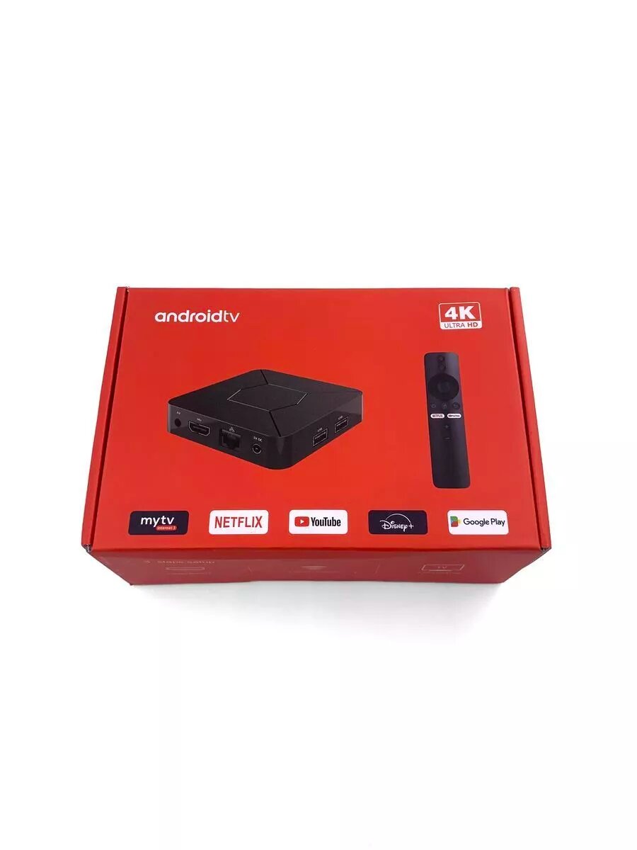 Смарт-ТВ приставка ANDROID Smart TV Box Q5, 4K, ОС Android 10, 2GB, 8GB