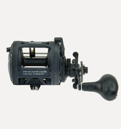 Изображение товара Катушка мультипликаторная, фирма Kaida, модель TE-30L, ручка леворукая