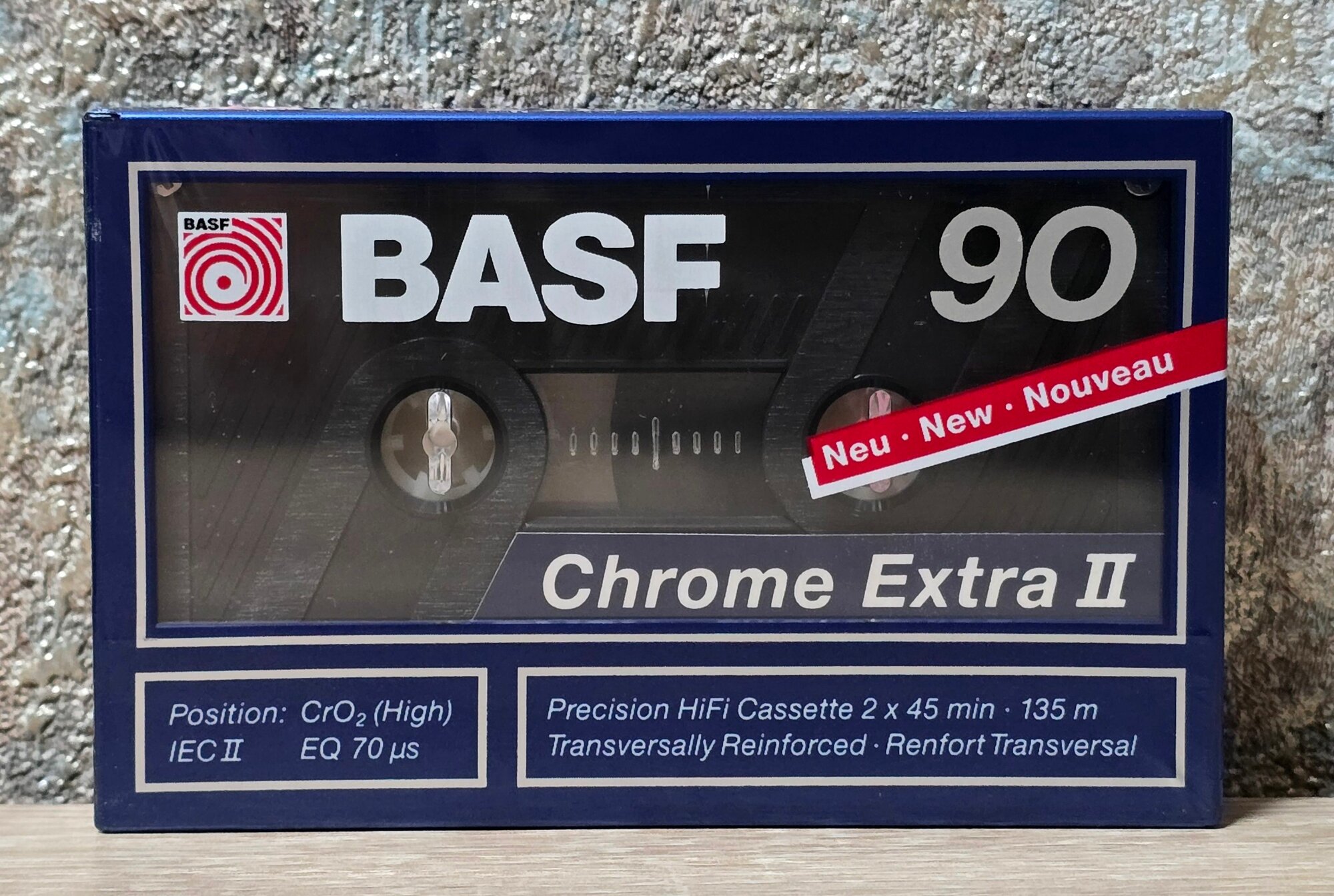 Аудиокассета BASF Chrome extra II