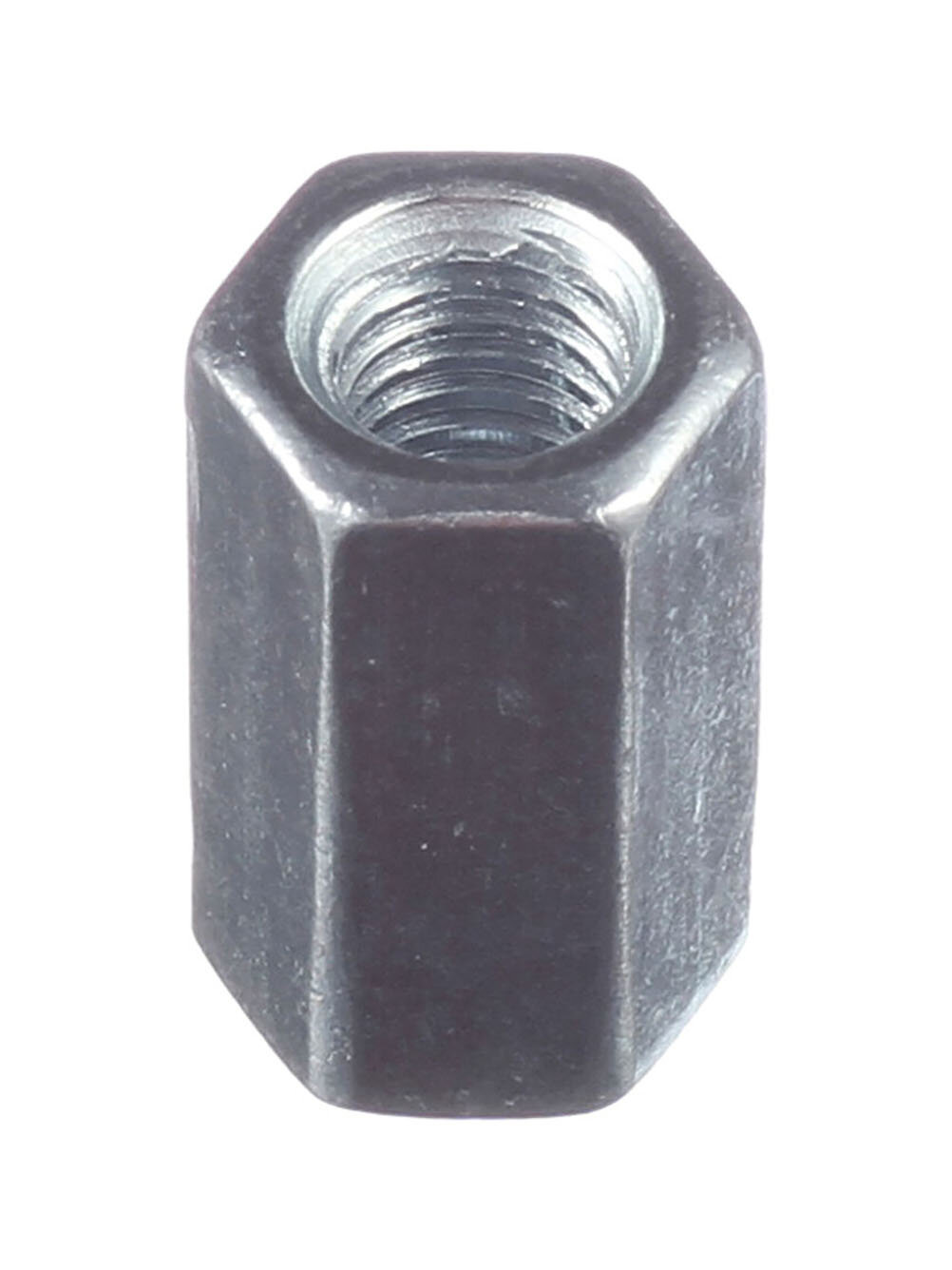 Гайка соединительная оцинкованная М6 х18 мм DIN 6334 (1 шт.)