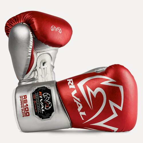 Изображение товара Перчатки боксерские RIVAL RS100 PROFESSIONAL SPARRING GLOVES, 18 унций, красные