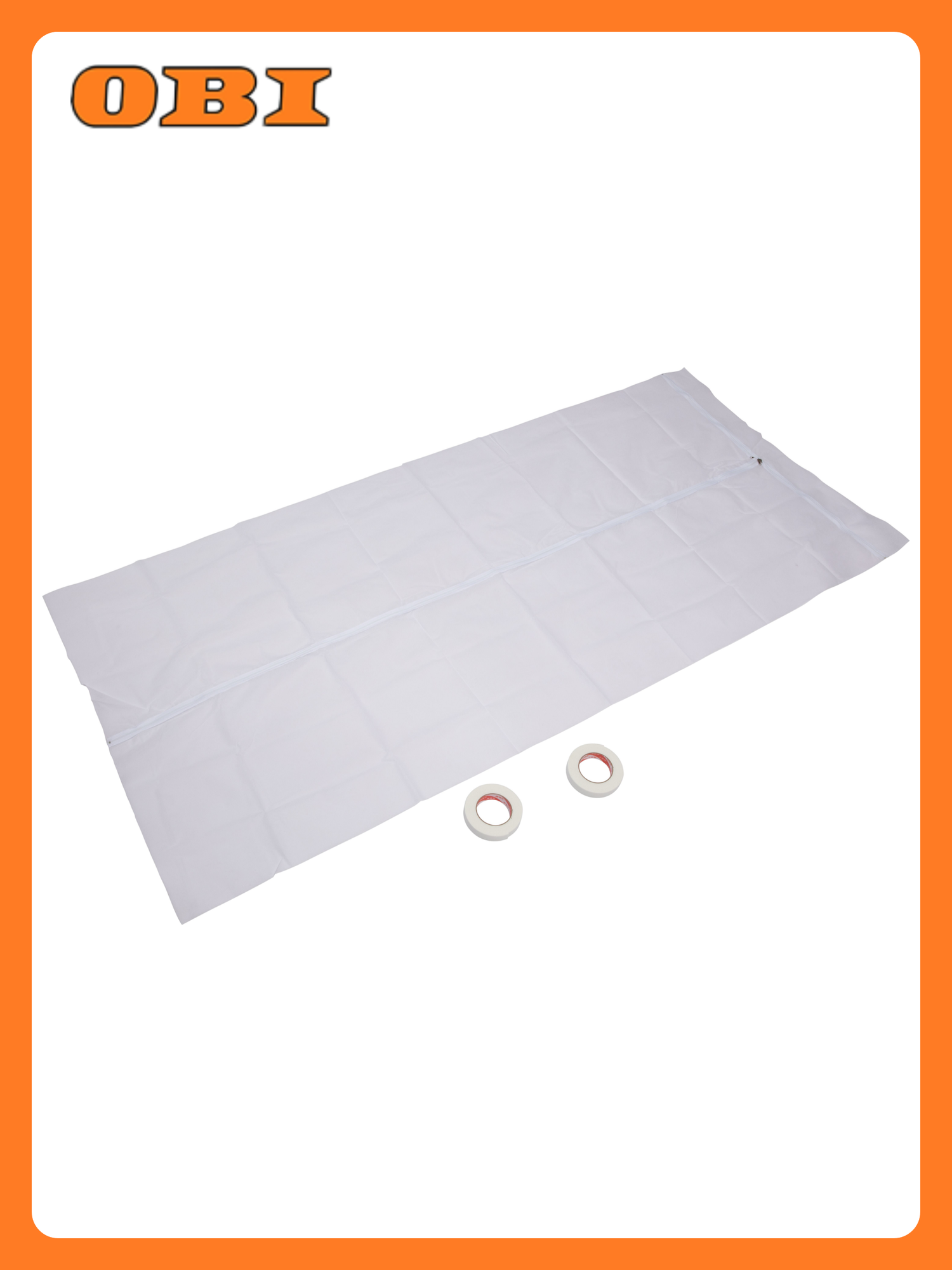 Дверь защитная на молнии Силуэт I 1000 мм