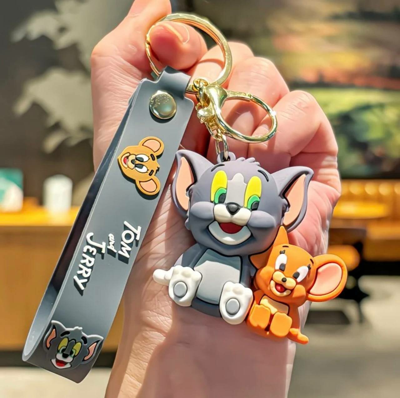 Брелок, светло-коричневый — фото 1