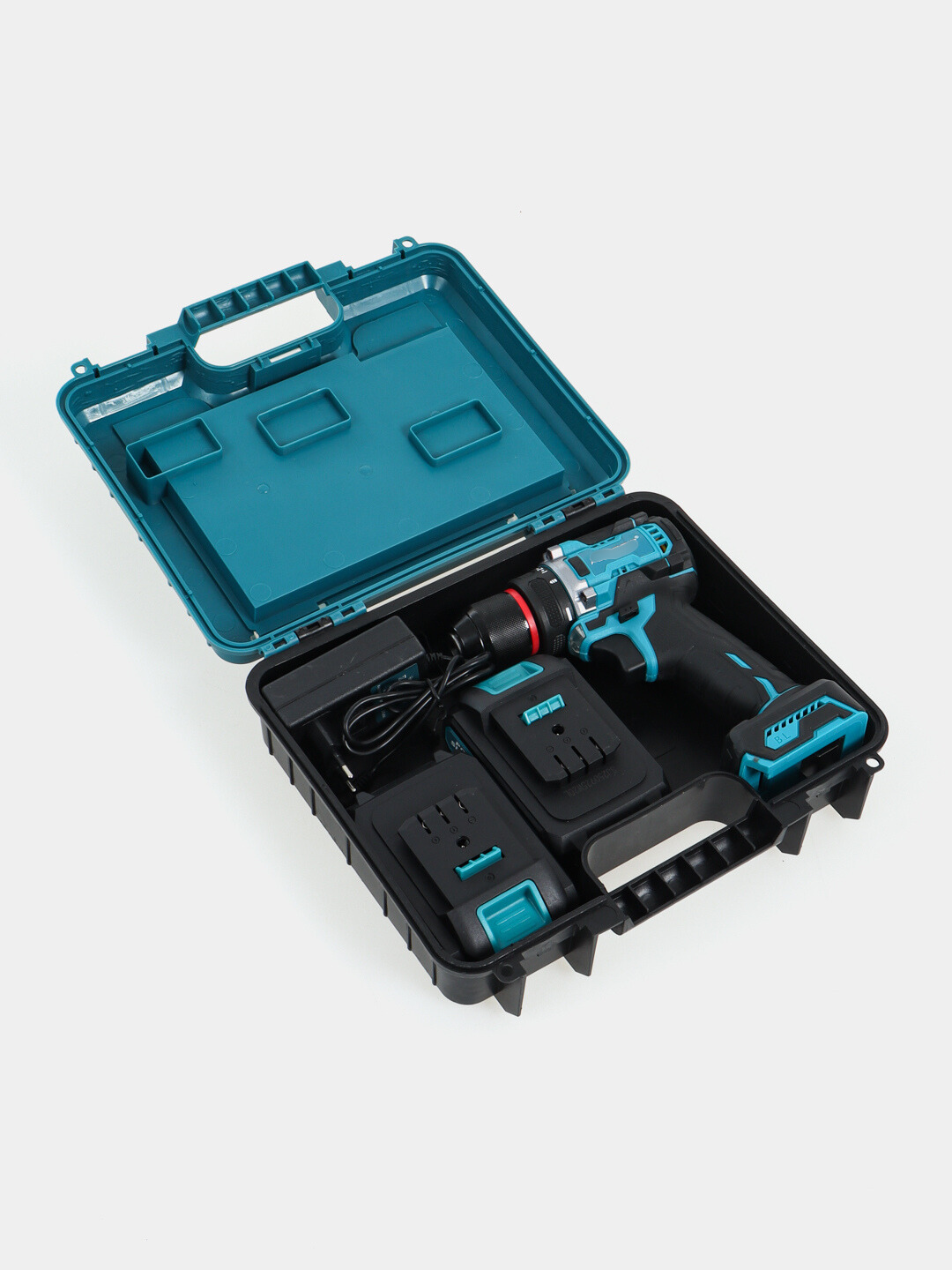 Аккум. ударный шуруповёрт + набор 24/118 предмета, 2 аккумулятора, быстрая зарядка — фото 1